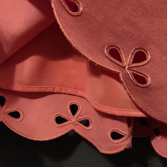 Trina Turk Orange Delight Scallop Dress SIZE 6 NEW WITH TAGS - Picture 4 of 9